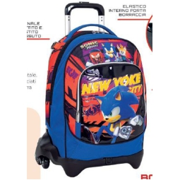 ZAINO TROLLEY JACK-3WD 51X40CM SONIC