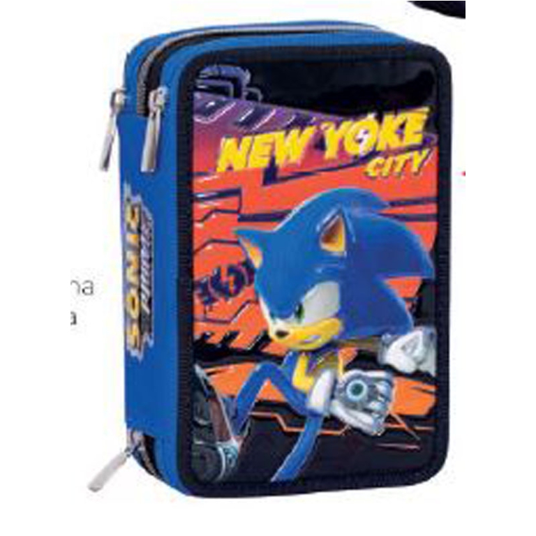 ASTUCCIO 3 ZIP 12,5X19,7CM SONIC