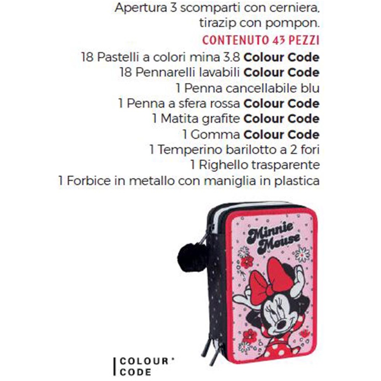 ASTUCCIO 3 ZIP MINNIE    12X19X7