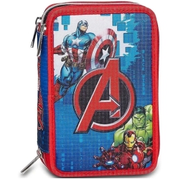 ASTUCCIO 3 ZIP 12X19X7   AVENGERS