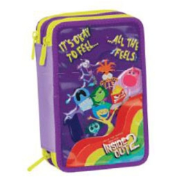 ASTUCCIO 3 ZIP 12,5X19,7CM INSIDE OUT 2