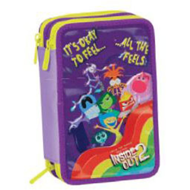 ASTUCCIO 3 ZIP 12,5X19,7CM INSIDE OUT 2