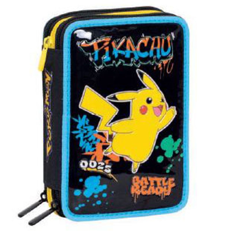 ASTUCCIO 3 ZIP 12,5X19,7CM POKEMON