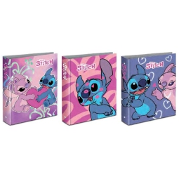 COPERTINA AD ANELLI A4 26X32CM STITCH