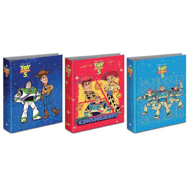 COPERTINA AD ANELLI A4 26X32CM TOY STORY 5