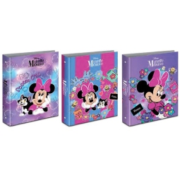 COPERTINA AD ANELLI A4 26X32CM MINNIE