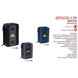 ASTUCCIO 3 ZIP 12X19X7   KAPPA