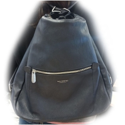 BORSA CON TRACOLLA ZAINO GRANDE ECOPELLE