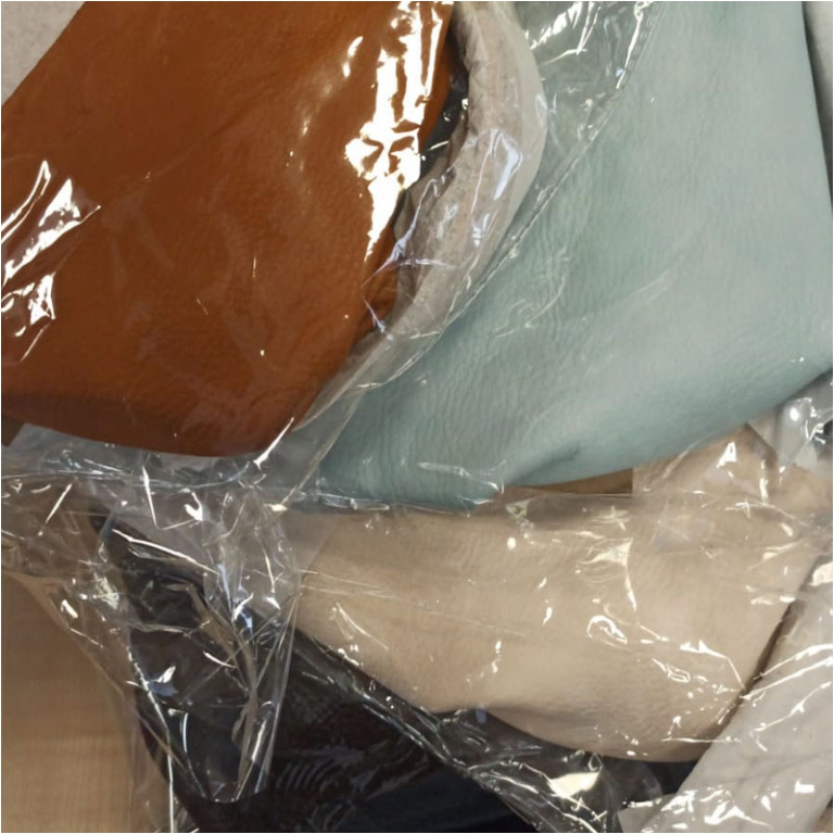 BORSA CON MANIGLIE GRANDE ECOPELLE 2
