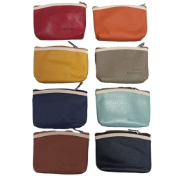 PORTAMONETE PELLE ASSORTITI