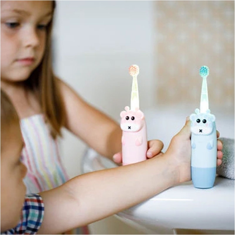 SPAZZOLINO DA DENTI SONICO GIRAFFE BLU 3