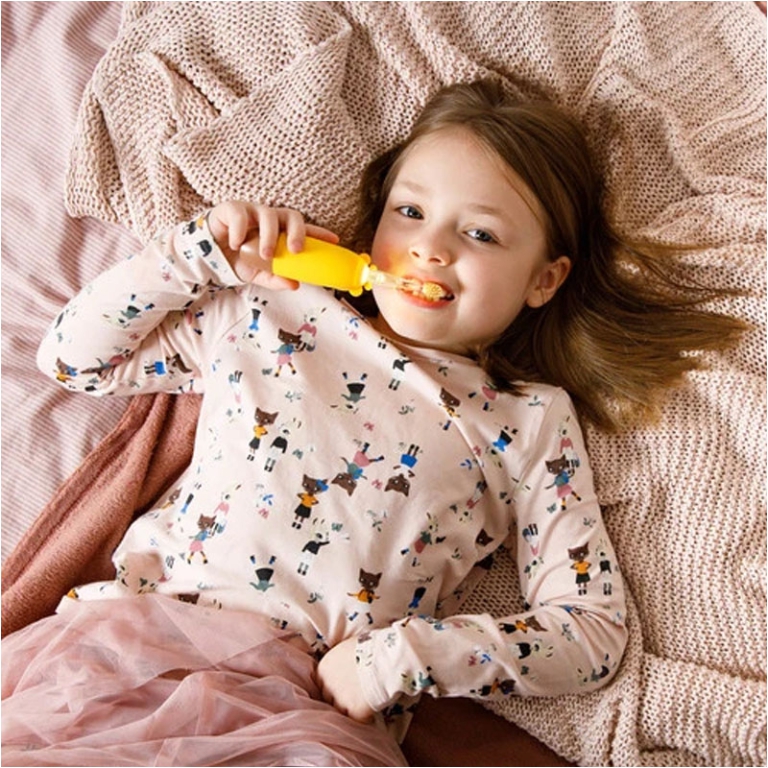 SPAZZOLINO DA DENTI SONICO GIRAFFE GIALLO 5