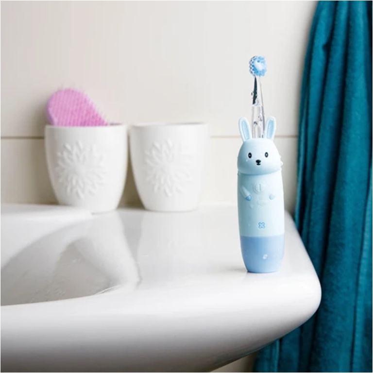 SPAZZOLINO DA DENTI SONICO CONIGLIO BLU 2