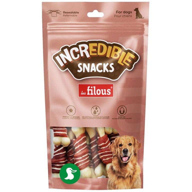 OSSI ARROTOLATI CON ANATRA 100GR