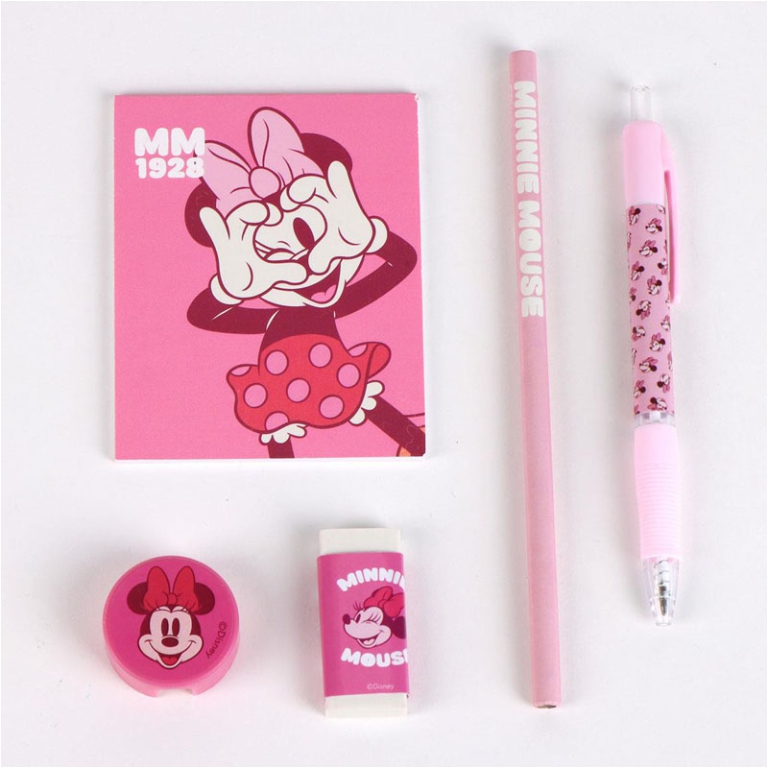 ASTUCCIO PELUCHE CON ACCESSORI 30CM MINNIE 3