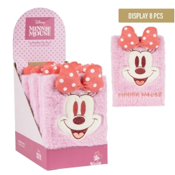 QUADERNO PELOSO 15X21CM MINNIE