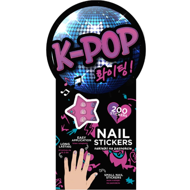 K-POP UNGHIE STIKERS
