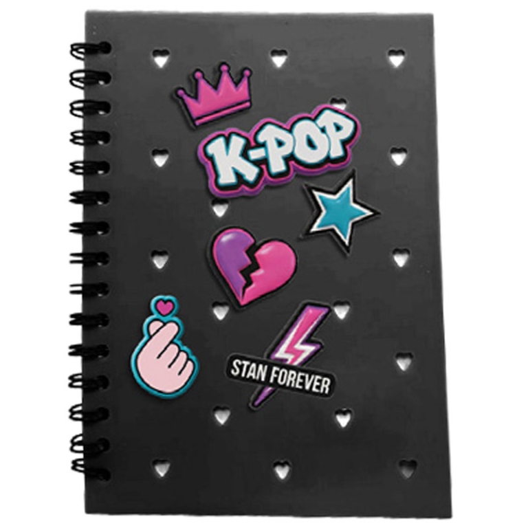 K-POP NOOTBOOK A5 CON    SPIRALE