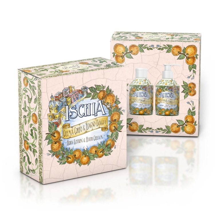 SET BAGNOSCHIUMA+CREMA    CORPO ISCHIA 2