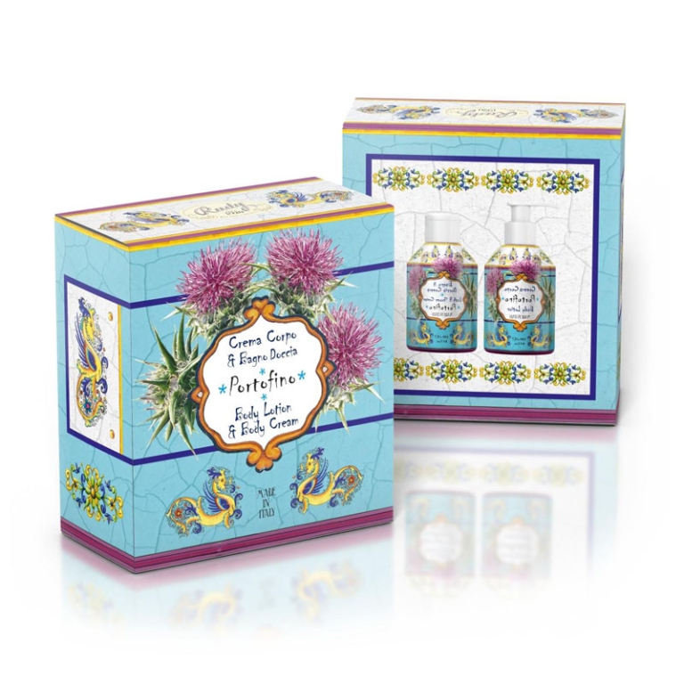 SET BAGNOSCHIUMA+CREMA    CORPO PORTOFINO 2