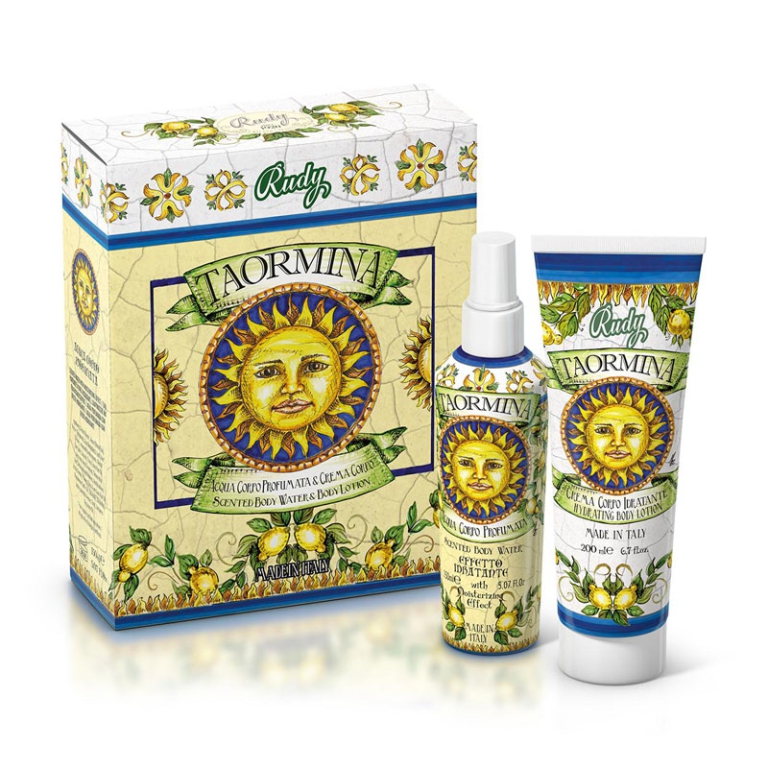 SET AQUA PROFUMATA+CREMA CORPO TAORMINA
