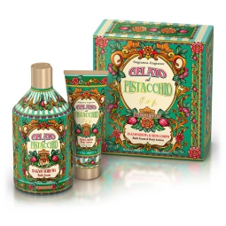 SET BAGNOSCHIUMA+CREMA CORPO PISTACCHIO