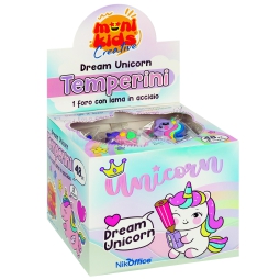 TEMPERINI 48PZ UNICORNO  COLORI ASSORTITI