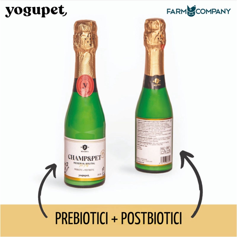 BOTTIGLIA CHAMP&PET CANI E GATTI KEFIR 200ML 3