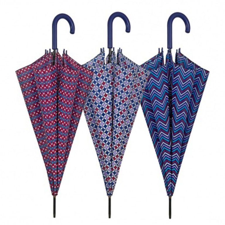 OMBRELLO DONNA LUNGO GEOMETRICO AUTOMATICO