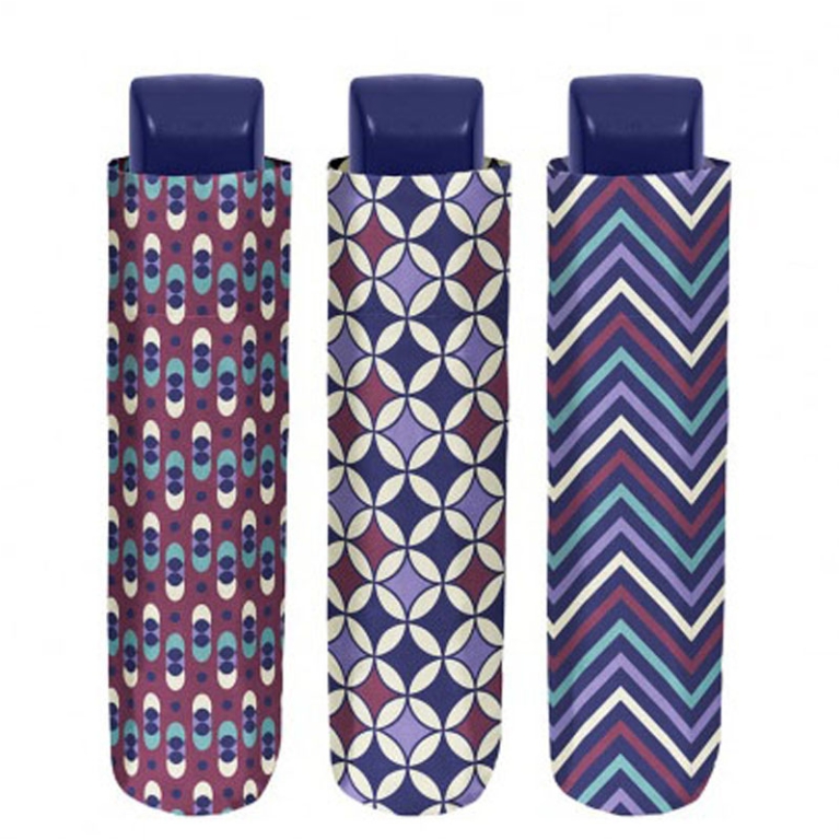 OMBRELLO DONNA MINI 54CM GEOMETRICO MANUALE