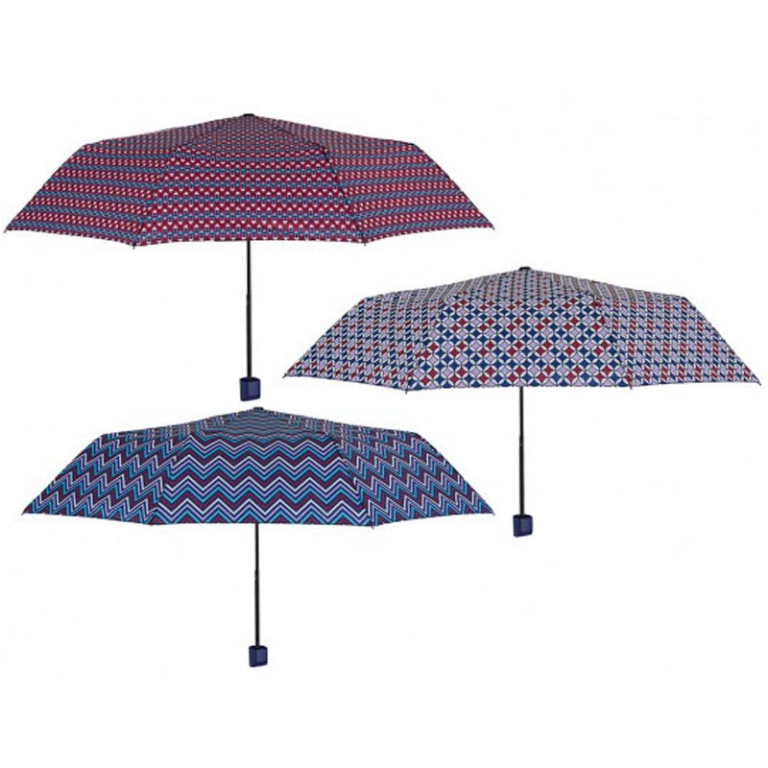 OMBRELLO DONNA MINI 54CM GEOMETRICO MANUALE 2