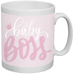 TAZZA MUG BABY BOSS ROSA