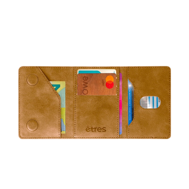 ETRES SMART WALLET CLASSIC MARRONE INTENSO 2