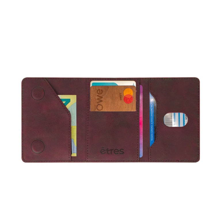 ETRES SMART WALLET CLASSIC ROSSO 2