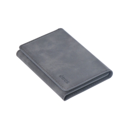 ETRES WALLET FLAT GRIGIO 10X17CM