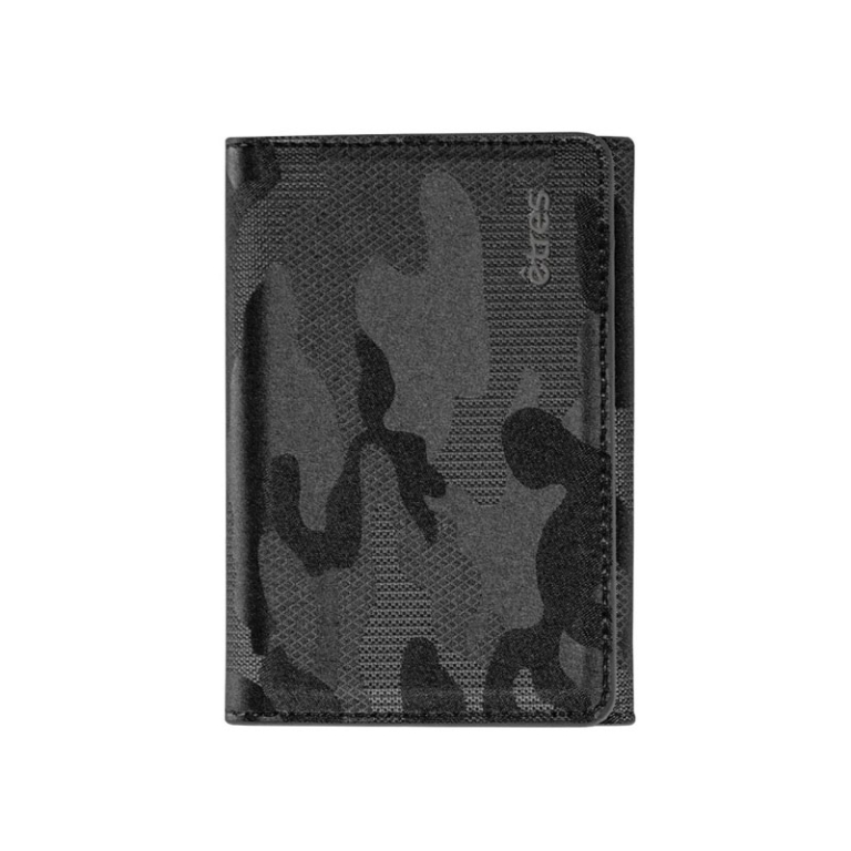 ETRES WALLET CAMOUFLAGE  NERO 10X17CM 3