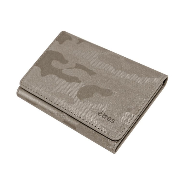 ETRES WALLET CAMOUFLAGE  GRIGIO 10X17CM