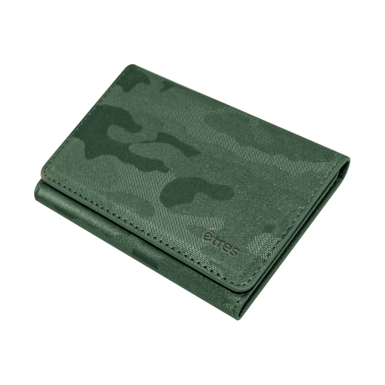 ETRES WALLET CAMOUFLAGE  VERDE 10X17CM