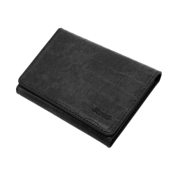 ETRES WALLET SQUARED NERO 10X17CM