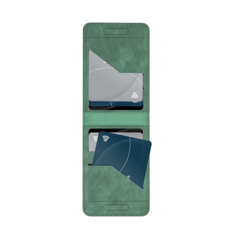 ETRES WALLET PORTACARTE  VERDE 10X7CM 2