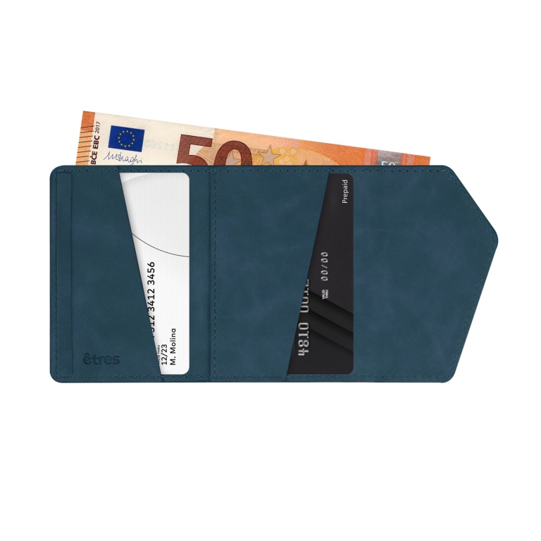 ETRES WALLET EASY BLU    10X17CM 2