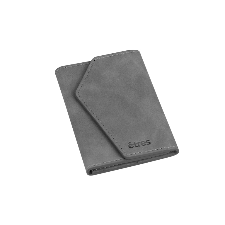 ETRES WALLET EASY GRIGIO  10X17CM