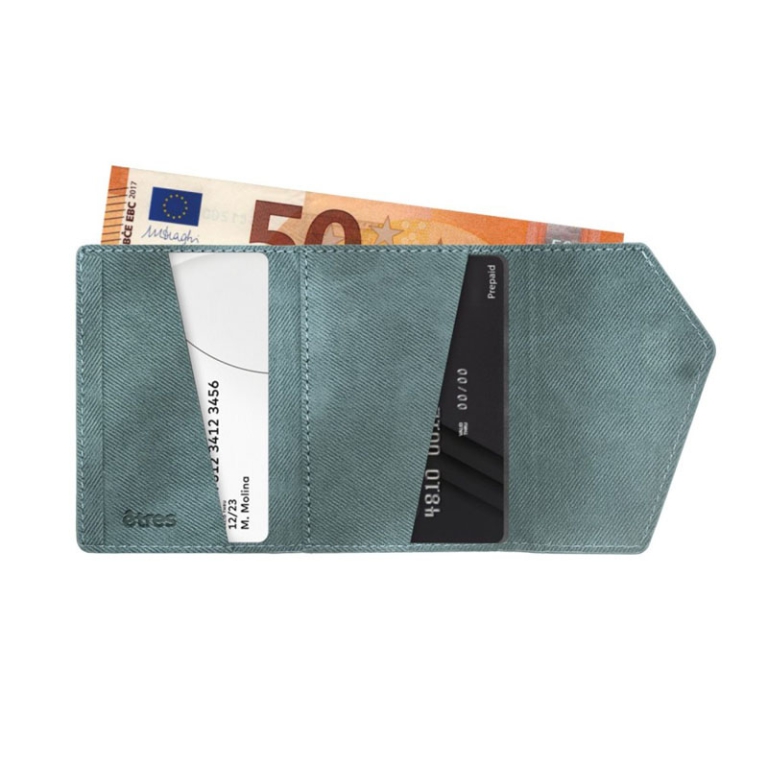 ETRES WALLET EASY LIGHT  BLUE JEANS 10X17CM 2