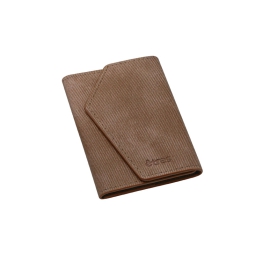 ETRES WALLET EASY MARRONE JEANS 10X17CM