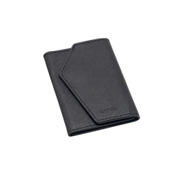 ETRES WALLET EASY SAFFIANO BLACK 10X17CM