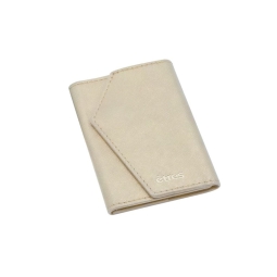 ETRES WALLET EASY SAFFIANO BIANCO 10X17CM