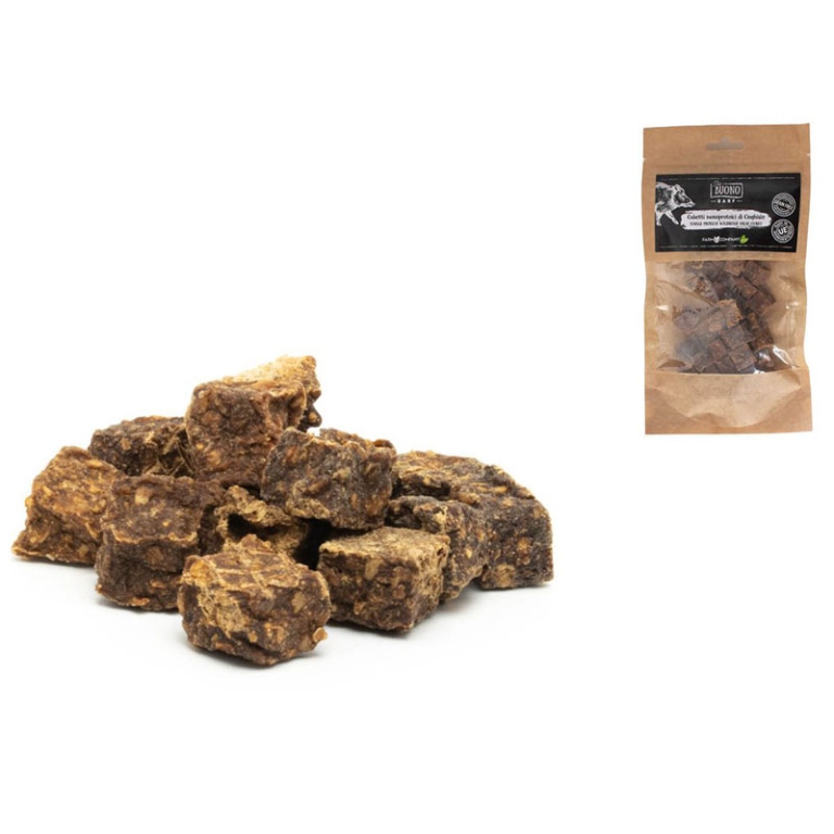 CUBETTI MONOPROTEICI CINGHIALE 70GR 3