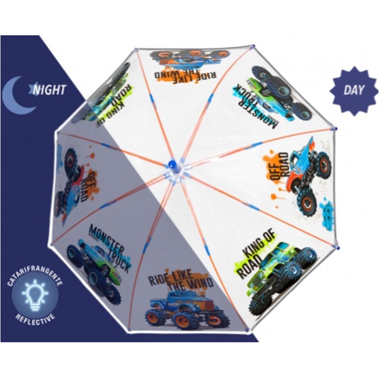 OMBRELLO BAMBINO COOL KIDS TRUCKS MANUALE 45CM 2