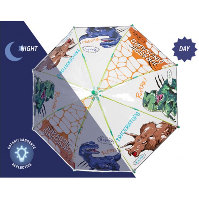 OMBRELLO BAMBINO LUNGO COOL KIDS DINOSAURI MANUALE 2