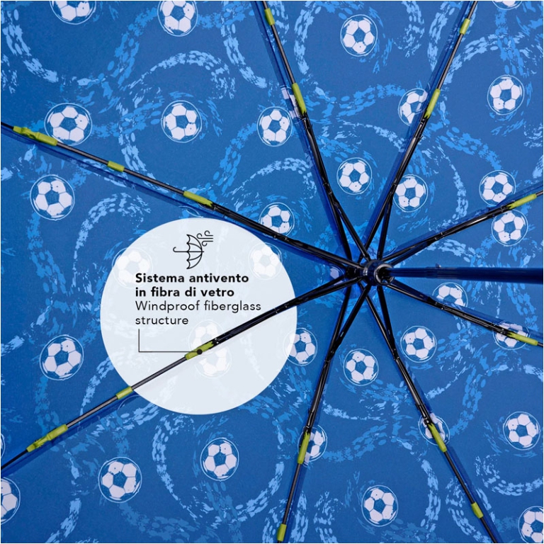 OMBRELLO BAMBINO MINI COOL KIDS CALCIO MANUALE 5